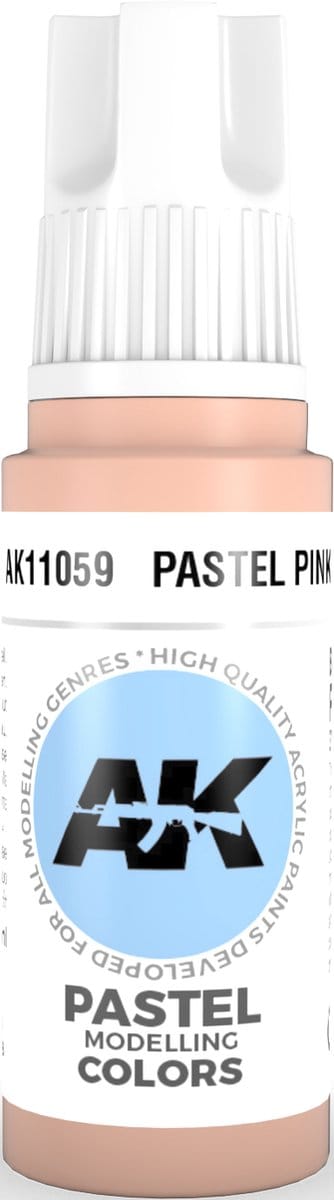 Pastel Pink Acrylic Modelling Color - 17ml - AK-11059