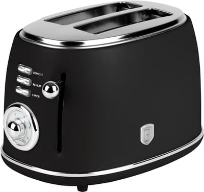 Berlinger Haus 9642 - Broodrooster - Toaster - Matt Black Collection - zwart