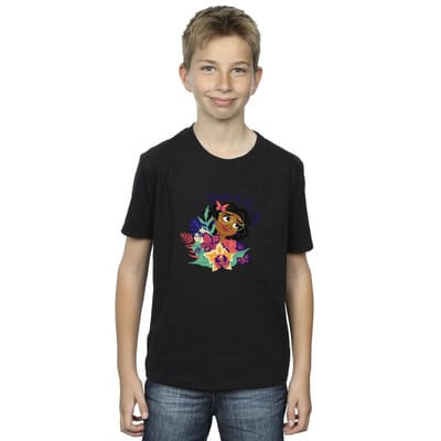 Disney Jongens Encanto Born To Be Me T-Shirt (Zwart)