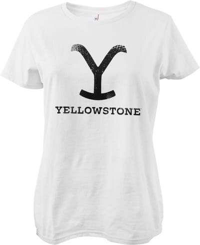 Yellowstone Dames Tshirt -2XL- Yellowstone Wit