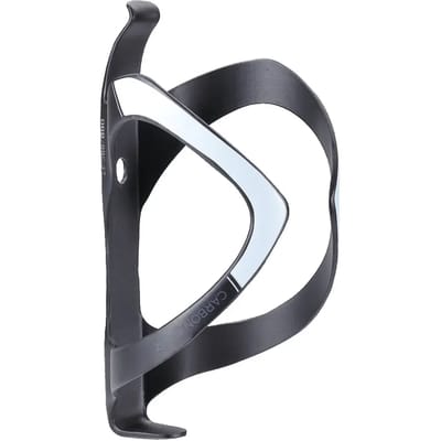 BBB Cycling FiberCage Bidonhouder Fiets – Carbon Bidonhouder Racefiets – Lichtgewicht UD-Carbon Drinkbushouder – Zwart – BBC-37