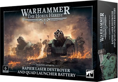Warhammer - The Horus Heresy - Legiones Astartes - Rapier Laser Destroyer And Quad Launcher Battery - 31-104