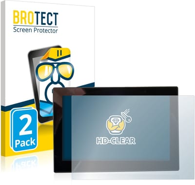 BROTECT - Screenprotector voor MG 4 7-Zoll Digitales Instrumentendisplay - Folie Beschermfolie transparant 2 Stuks