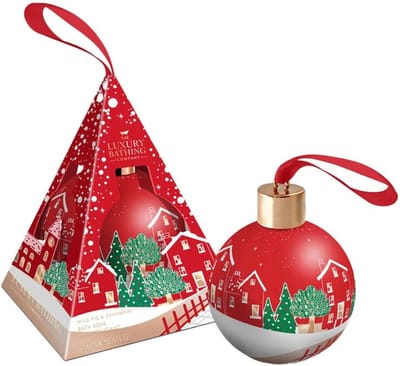 THE LUXURY BATHING COMPANY Wilde vijg en cranberry Festive Soak badschuim 250ml