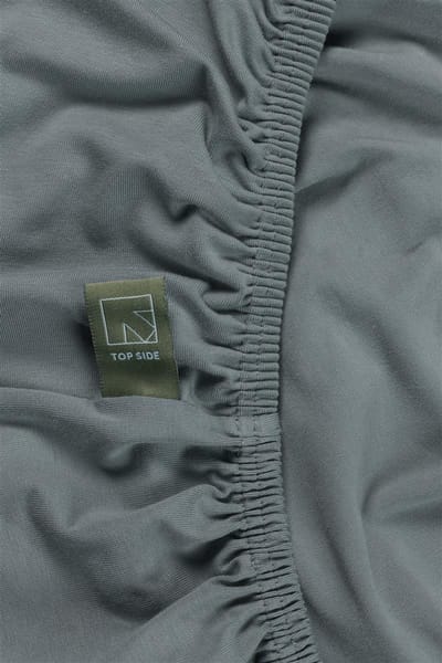 Beddinghouse Dutch Design Jersey - Topper Hoeslaken - 160x220 - Blauw Grijs
