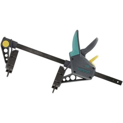 wolfcraft - Montageklem voor Vlonderbevestiging - Terrasplanken - Terrasbouw - 6985000