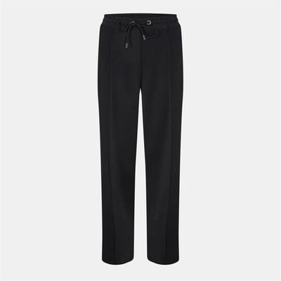 Dames Ted Baker Effen Patroon Open Zoom Rechstreeks Joggingbroek in Zwart