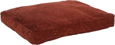Kussen Erbel Rechthoekig Terracotta met rand 80x60x10cm