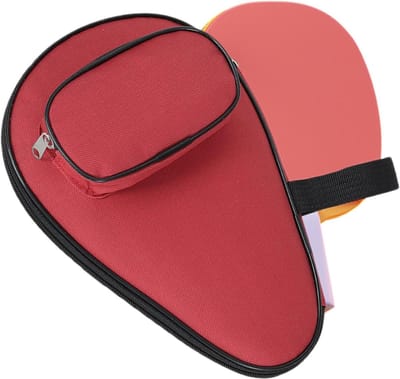 Tafeltennisracketkoffer - Peddelhoes - Training en opslag - Waterdicht en anti-val - 30 x 19 cm - Rood