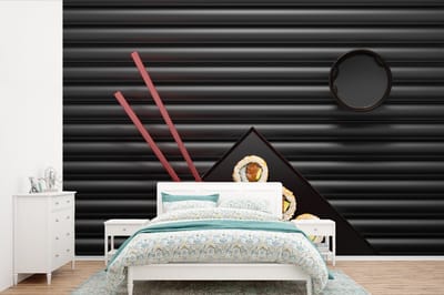 Behang - Fotobehang Japanse sushi stokken - Breedte 360 cm x hoogte 240 cm