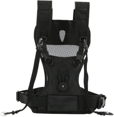 Allecto - Dubbele Camerariem - Verstelbare Multi-draagbare Cameraharnas - Comfortabel en Veilig - Geschikt voor Fotografie en Reizen - Perfect voor..
