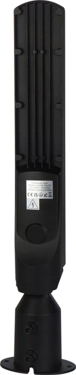 LED Line - LED Straatlamp IP65 - Zwart modern - 50W 5000Lm | retrofit 60mm | 840 Koel Wit
