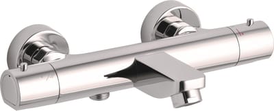 Plieger Comfort New XL - badkraan thermostatisch - HOH 15cm - chroom