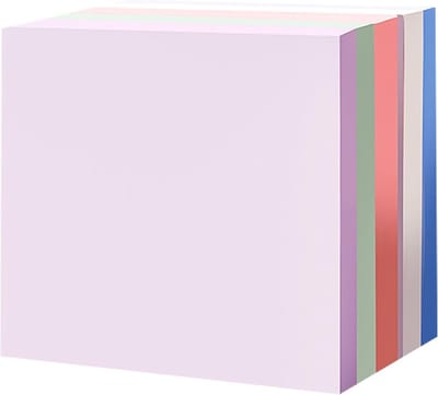 Kleurige Morandi Sticky Notes 3x3 - Supersterke Memopads met Hechting - 400 Vellen voor Efficiënt Notities Maken