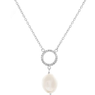 Orphelia 'Spa' Dames 925 Sterling Zilveren Hangertje met Ketting - Zilver ZK-7575