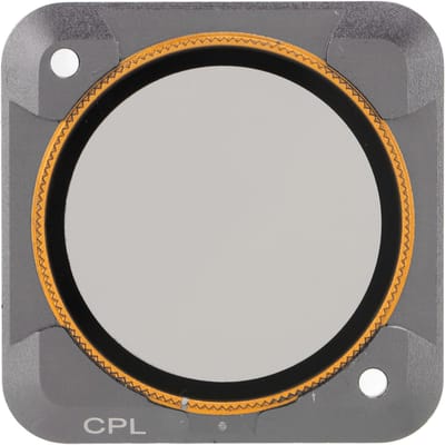 Sunnylife Filtre Polarisant CPL pour Objectif d'Appareil Photo Résistant aux Rayures Accessoire Filtre Magnétique CPL pour Appareil Photo black