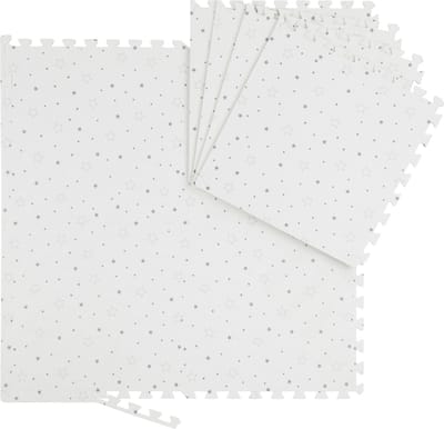 speelmat puzzel - 8-delig - baby - foam - 51x51 cm - puzzelmat - speeltegels