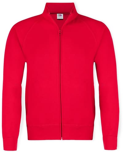 Fruit Of The Loom Man lichtgewicht sweatsweatshirt Verde Oscuro - S
