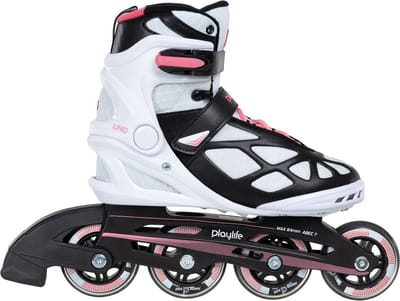 Playlife Inline Skates Uno Pink 80 Softboot 82a Roze Maat 41