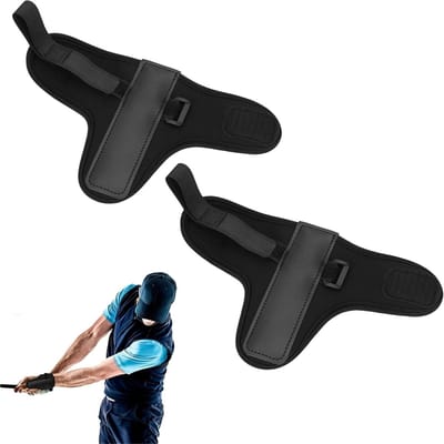 Golf Training Pols Fixator Set - Verstelbare Polssteun voor Beginners, Verbeter Swing Techniek en Fly Correctie, Ideaal voor Golfles en Oefening