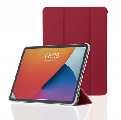 Tablethoes Fold Clear Rood voor Apple iPad Pro 11" (2020/2021/2022)