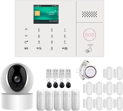 Draadloos Alarmsysteem - Inbraakalarm GSM - Huis Beveiligen - APP Afstandsbediening - 25 x 15 x 15 cm - Niet gespecificeerd