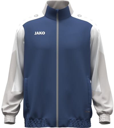 Jako Dynamic Presentatiejack - Nachtblauw / Wit / Lichtgrijs | Maat: S