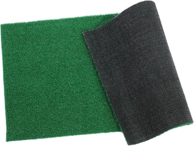 Kunstgras Mat - Decoratief Gras - Dierenverblijf Inrichten - Slijtvast Materiaal - 80 x 40 cm - Groen