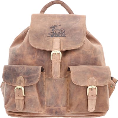 Greenburry Vintage rugzak leer 40 cm - brown