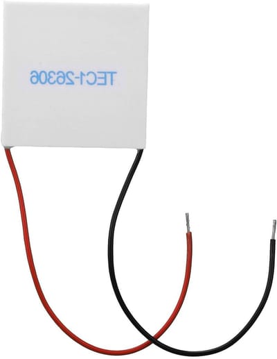 Thermoelektrische Koeler - Peltier Module Koelplaat - Elektronica Koelen - Zonder Koelmiddel - 50 x 50mm - Wit