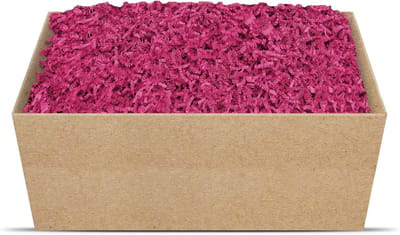 Opvulmateriaal Cadeauverpakking - Milieuvriendelijk Vulsel - Geschenken Versieren - 100% Biologisch Afbreekbaar - 2 kg - Fuchsia