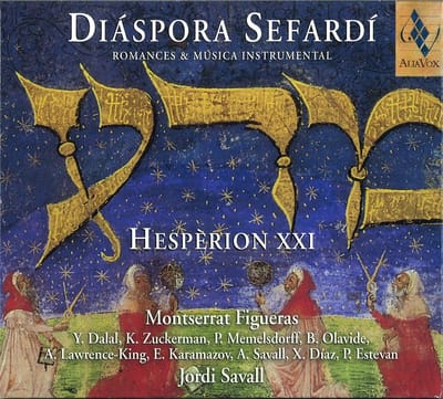 Hespèrion XXI, Montserrat Figueras, Jordi Savall - Diáspora Sefardi (Romances & Música Instrumental) (CD)