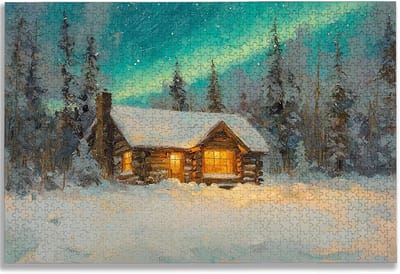 Houten Legpuzzel - Landschap Puzzel - Familie Ontspanning - 4000 Stukjes - 140x87cm - Meerkleurig