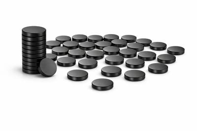 Brute Force Magneten – Neodymium Magneten N52 – 8x2 mm – Extra Sterk – Kleine Schijf Magneten – Set van 60 Stuks – Zwart