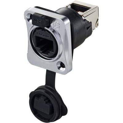 TRU COMPONENTS Inbouwbus, haaks TC-12770432 Invoerhulp voor RJ45 1 stuk(s)