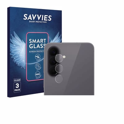 3 Stuks Savvies Screenprotector - geschikt voor Samsung Galaxy A57 5G (ALLEEN Camera Lens) - beschermfolie glas transparant