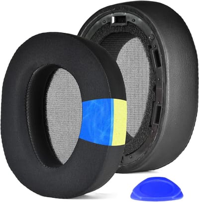 Comfortabele vervangende oorkussens van gel voor Sony WH-H900N en MDR 100ABN hoofdtelefoons - Geluiddemping en ademend ontwerp