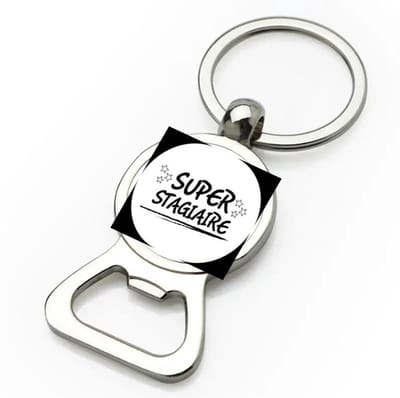 Akyol - super stagiare flesopener - Stagiair - stagiaire - werk - afscheidscadeau - verjaardagscadeau - kado - 9 bij 3 cm