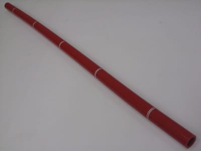 Rechte buis 1M olie / brandstof silicone-Rood-6,5