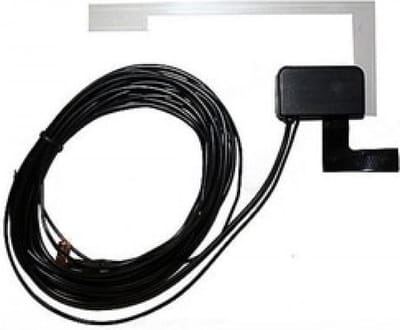 Universele DAB plakantenne 3m kabel. DAB+ SMB F 12volt