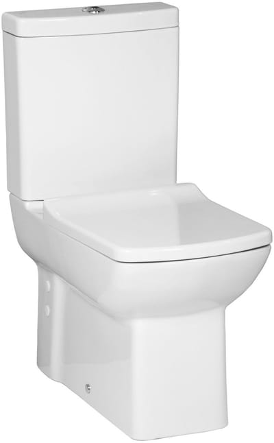 Creavit Lara staand toilet / vloertoilet met sproeier (bidet) – muur/onder-uitgang – wit