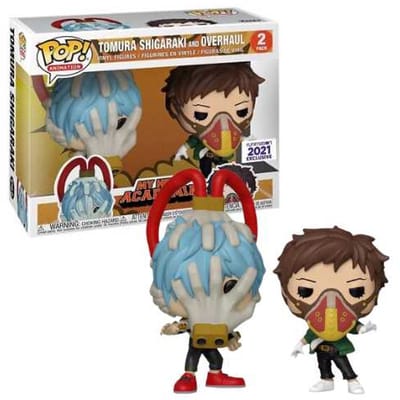 Funko Pop! Animation: My Hero Academia - Tomura Shigaraki and Overhaul 2-pack Funimation 2021 Exclusive