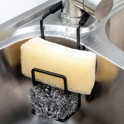 Keuken Metalen Spoelbak Afvoerrek Muur Zuignap Spons Opslag Drooghouder Spoelbak Zeephouder Vaatdoek Plank Organisator Producten 2023