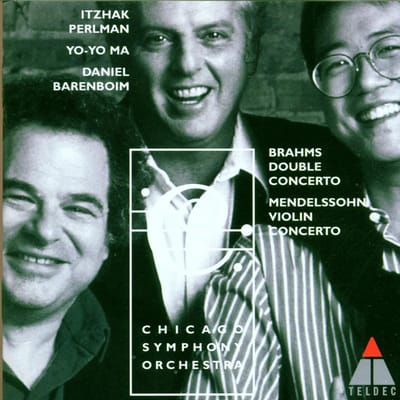 Brahms: Double Concerto;  Mendelssohn / Perlman, Ma, et al