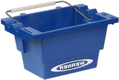 Werkemmer - Ladder emmer - Gereedschap opbergen - Stabiele lip - 11.34 kg - Grijs