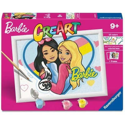 Ravensburger - CreArt junior - Barbie-Duo - Creativiteit
