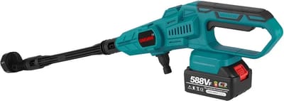 Seastone - Draadloze Hogedrukreiniger - Inclusief 2x Accu - Hogedrukspuit - Auto Wasmachine - Krachtige Koperen Motor - Draagbaar - Multi-Angle Spuitmond