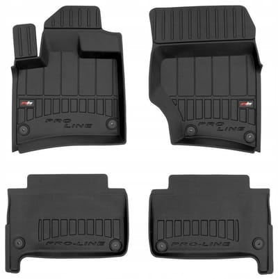 Frogum No.77 - Automatmatten passend voor Audi Q7 I 2006-2015 - 3D Korfmodel - TPE Rubber - Zwart