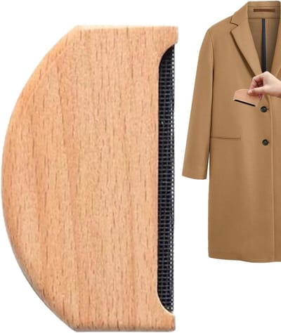 Pluisverwijderaar - Kledingborstel Stofschraper - Kleding Verzorgen - Wasbaar Materiaal - 7.7 x 4.5 cm - Niet gespecificeerd