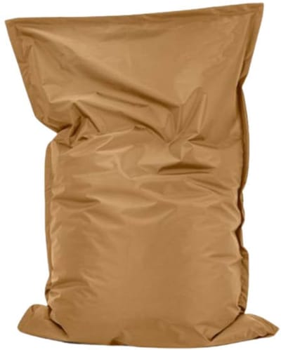 Drop & Sit Zitzak Nylon - Zitzakfauteuil - Woonkamerzitzak - Camel - 100 x 150 cm - binnen en buiten